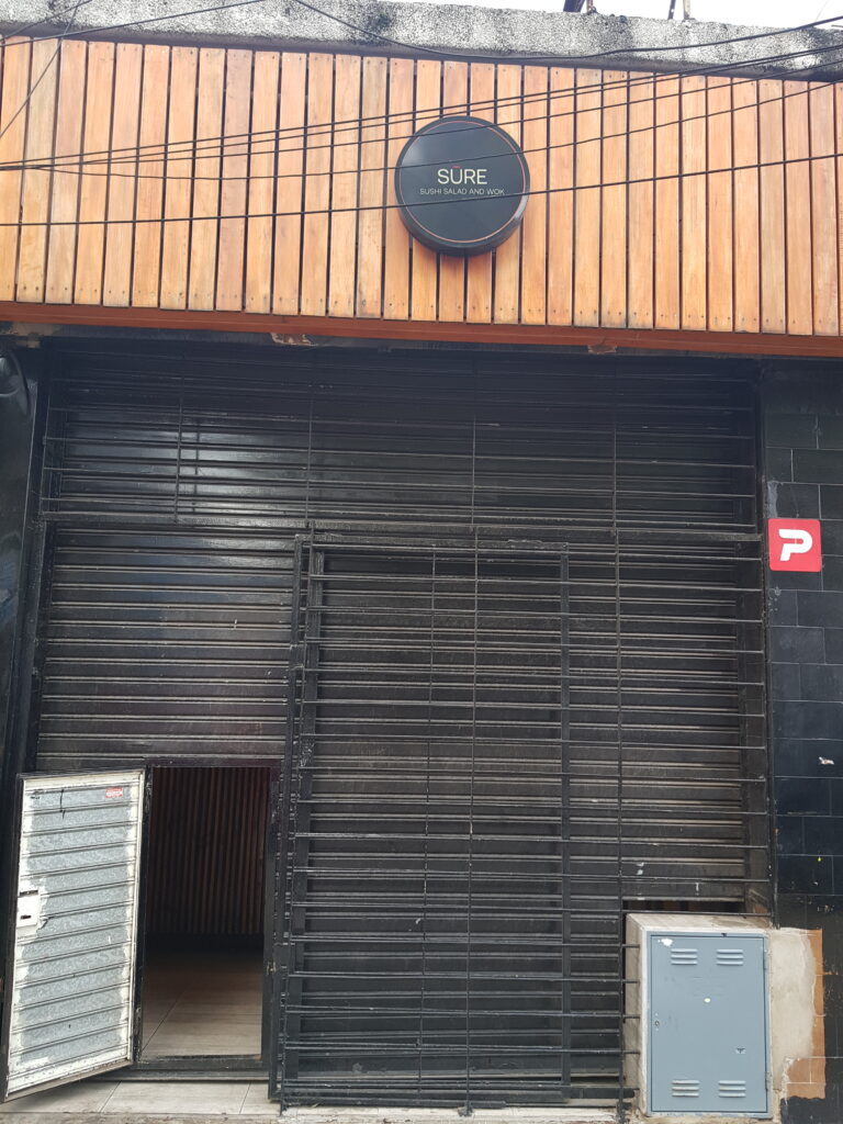 Fondo de comercio de Sushi o gastronómico