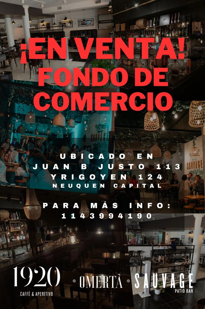 FONDO DE COMERCIO - 3 BARES EN 1