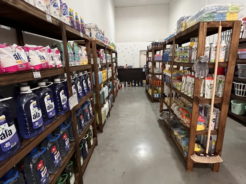 Fondo de comercio de local de limpieza