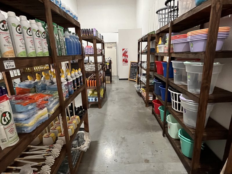 Fondo de comercio de local de limpieza