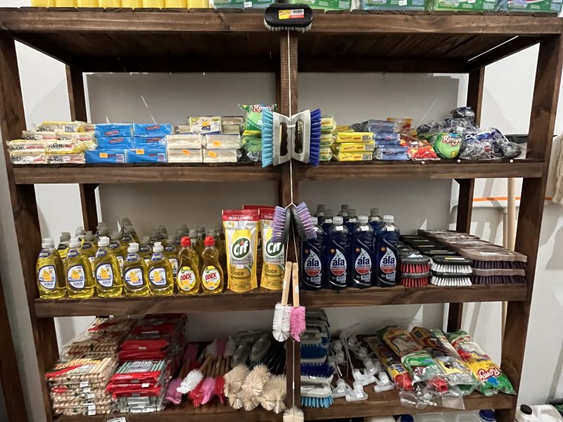 Fondo de comercio de local de limpieza
