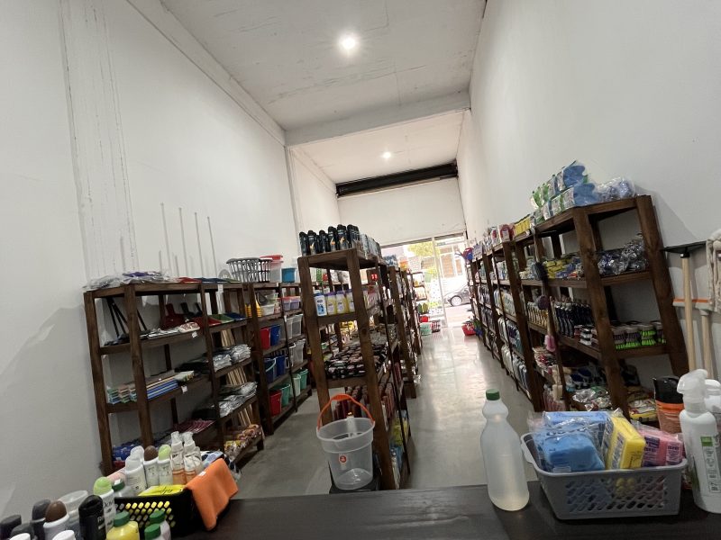Fondo de comercio de local de limpieza