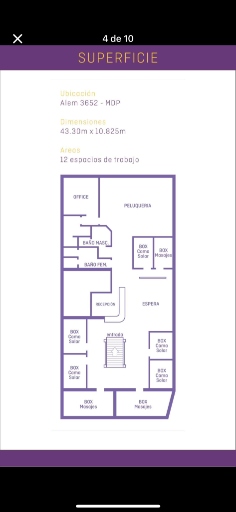 Venta importante estetica